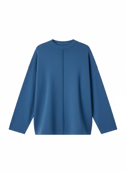 Heavy Boxy Fit Center Seam Tee Shirt