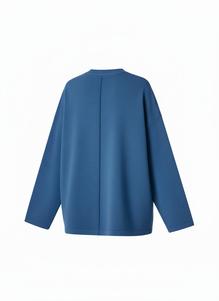 Heavy Boxy Fit Center Seam Tee Shirt