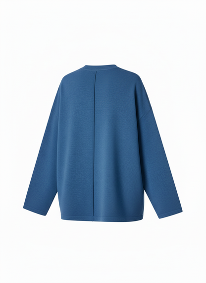 Heavy Boxy Fit Center Seam Tee Shirt